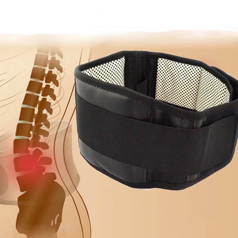 Back Support Belt - Self Heating & Soothing Back Brace Made With Breathable  Materials & 20 Magnets For Optimal Pain Relief - Black / M