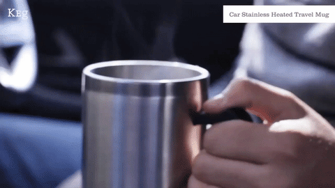 Electric Heated Car Travel Coffee Mug - The unique Gadget