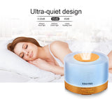 Light Wood 500ml Ultrasonic Air Humidifier with Remote Control - The unique Gadget