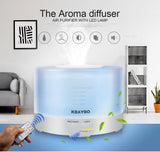 500ml Remote Control Ultrasonic Air Aroma Humidifier - The unique Gadget