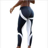 Mesh Pattern Fitness Leggings for Women - The unique Gadget