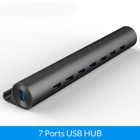 7 Ports USB 3.0 HUB with Phone Stand - The unique Gadget
