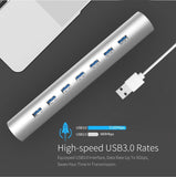 7 Ports USB 3.0 HUB with Phone Stand - The unique Gadget