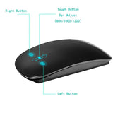 Ergonomic USB Wireless Touch Wheel Slim Mouse - The unique Gadget