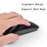 Ergonomic USB Wireless Touch Wheel Slim Mouse - The unique Gadget