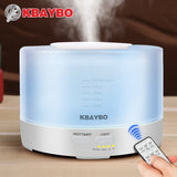 500ml Remote Control Ultrasonic Air Aroma Humidifier - The unique Gadget