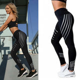 Slim High Waist Elasticity Fitness Leggings - The unique Gadget