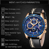 Chronograph Business Watch for Men - The unique Gadget