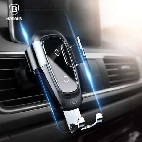 Qi Wireless Car Charging Air Vent Mount Phone Holder - The unique Gadget