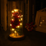 LED Flashing Romantic 2 Roses - The unique Gadget