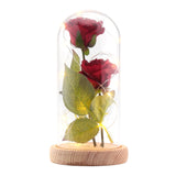 LED Flashing Romantic 2 Roses - The unique Gadget