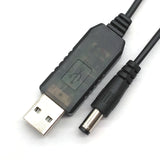 USB Power Adapter Cable with 5.5mm Plug - The unique Gadget